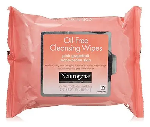Neutrogena Oil-Free Facial Cleansing Wipes - Pink Grapefruit
