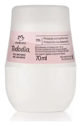 Natura Desodorante Antitranspirante Tododia Pele Uniforme