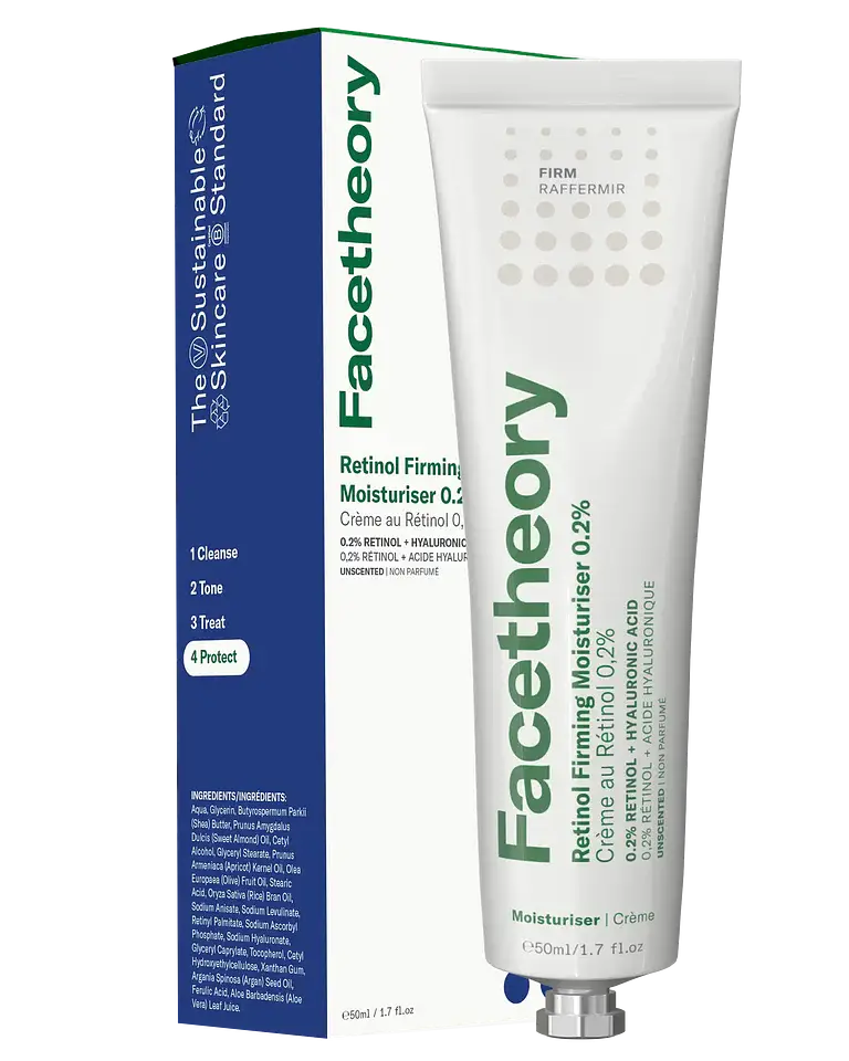 FaceTheory Retinol Firming Moisturiser 0.2% Unfragranced
