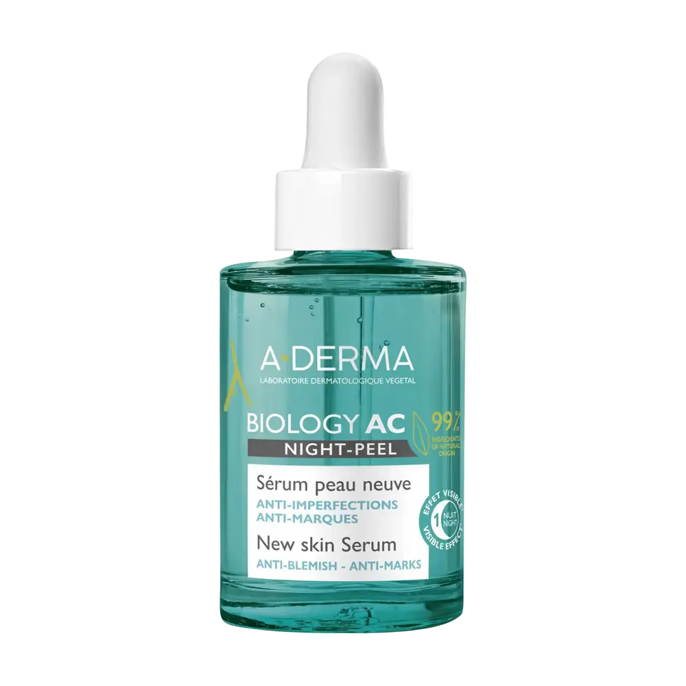 A-derma Biology AC Night Peel New Skin Serum