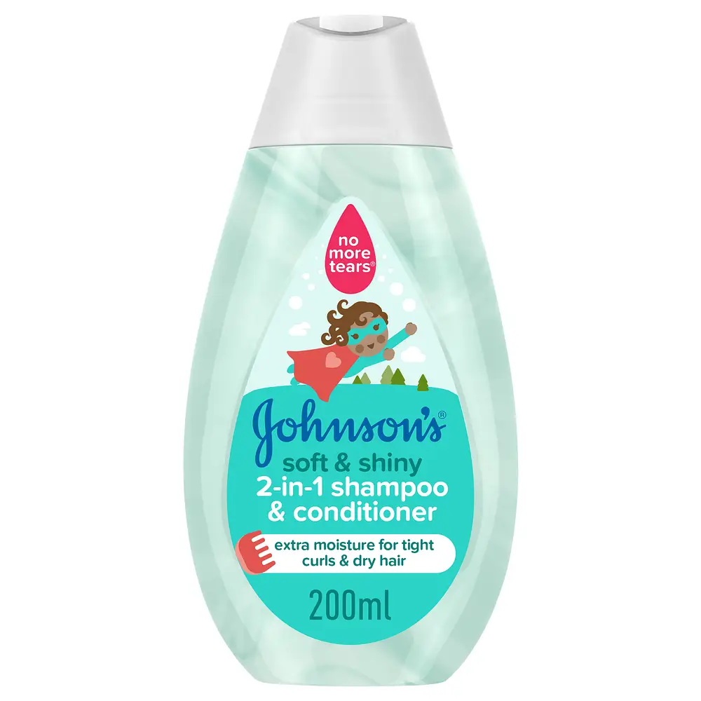 Johnson's Baby Soft & Shiny 2-In-1 Shampoo & Conditioner