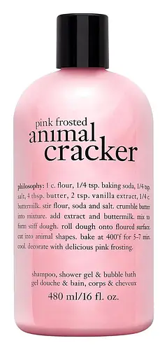 Philosophy 3-in-1 Bath & Shower Gel Pink Frosted Animal Cracker