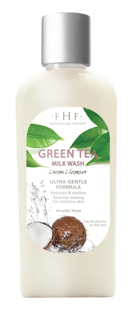 FarmHouse Fresh Green Tea Milk Wash Cream Cleanser