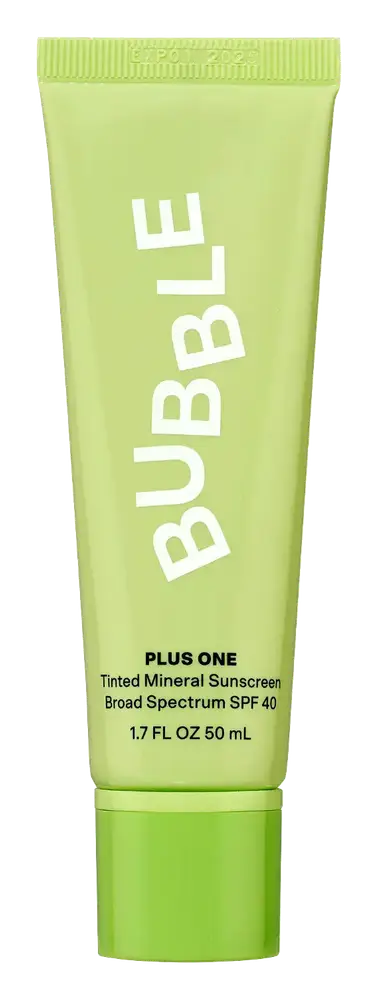 Bubble Plus One Tinted Daily Mineral Sunscreen Broad Spectrum SPF 40