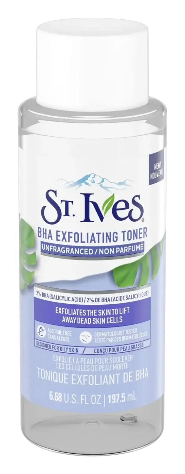 St. Ives Unfragranced BHA Exfoliating Toner