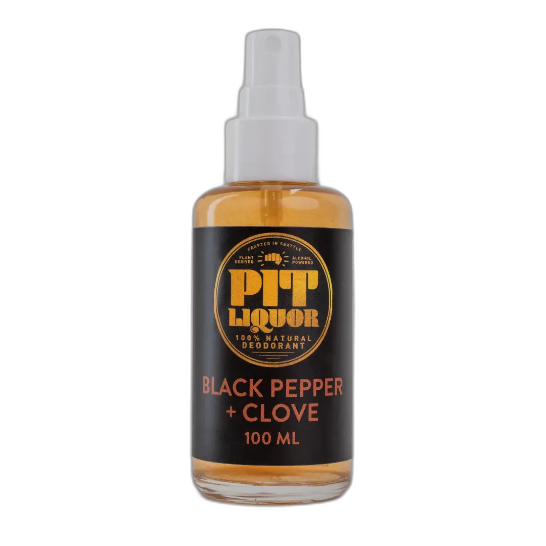 Pit Liquor Natural Deodorant Spray Black Pepper + Clove