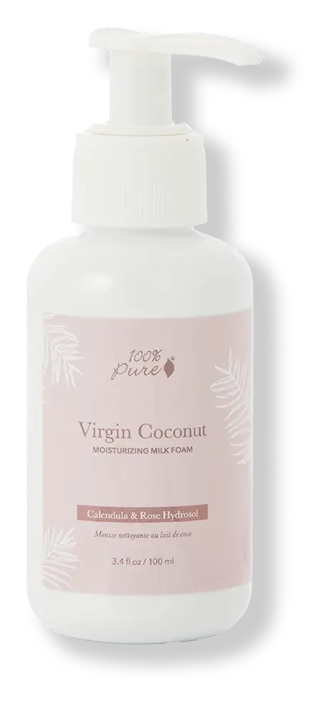 100% Pure Virgin Coconut Moisturizing Milk Foam