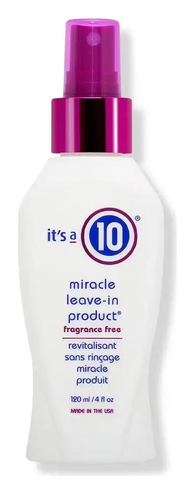 It’s a 10 Fragrance Free Miracle Leave-In Product