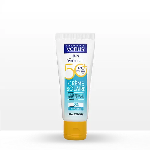 laboratoires venus Crème Solaire Tres Haute Protection SPF 50+ Peaux Séches