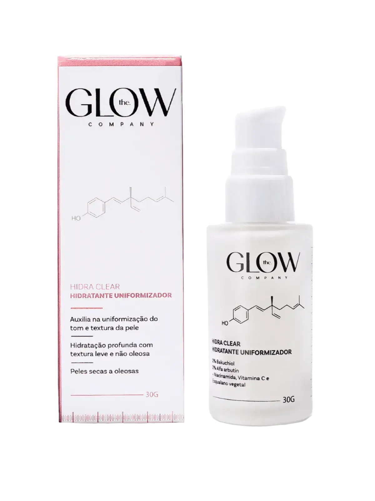 The Glow Company Hidra Clear Hidratante Uniformizador