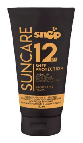 Snep Suncare Crema De Protección Solar SPF 12