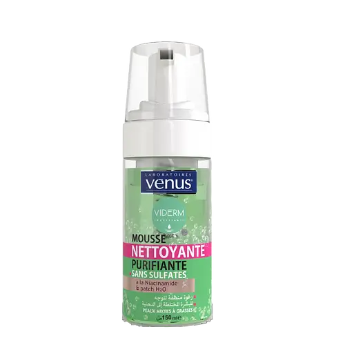 laboratoires venus Viderm Mousse Nettoyante Purifiante
