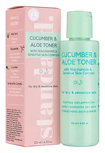 Standard Skin and Beauty Cucumber & Aloe Toner with Niacinamide