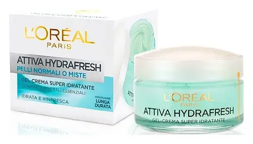 L'Oreal Attiva Hydrafresh Active Face Cream Gel Normal to Combination