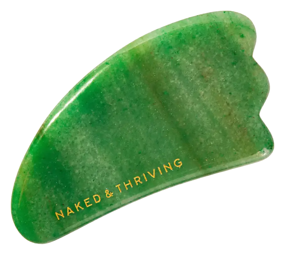 Naked & Thriving Green Jade Gua Sha