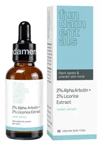 Fundamentals 2% Alpha Arbutin + 2% Licorice Extract Serum