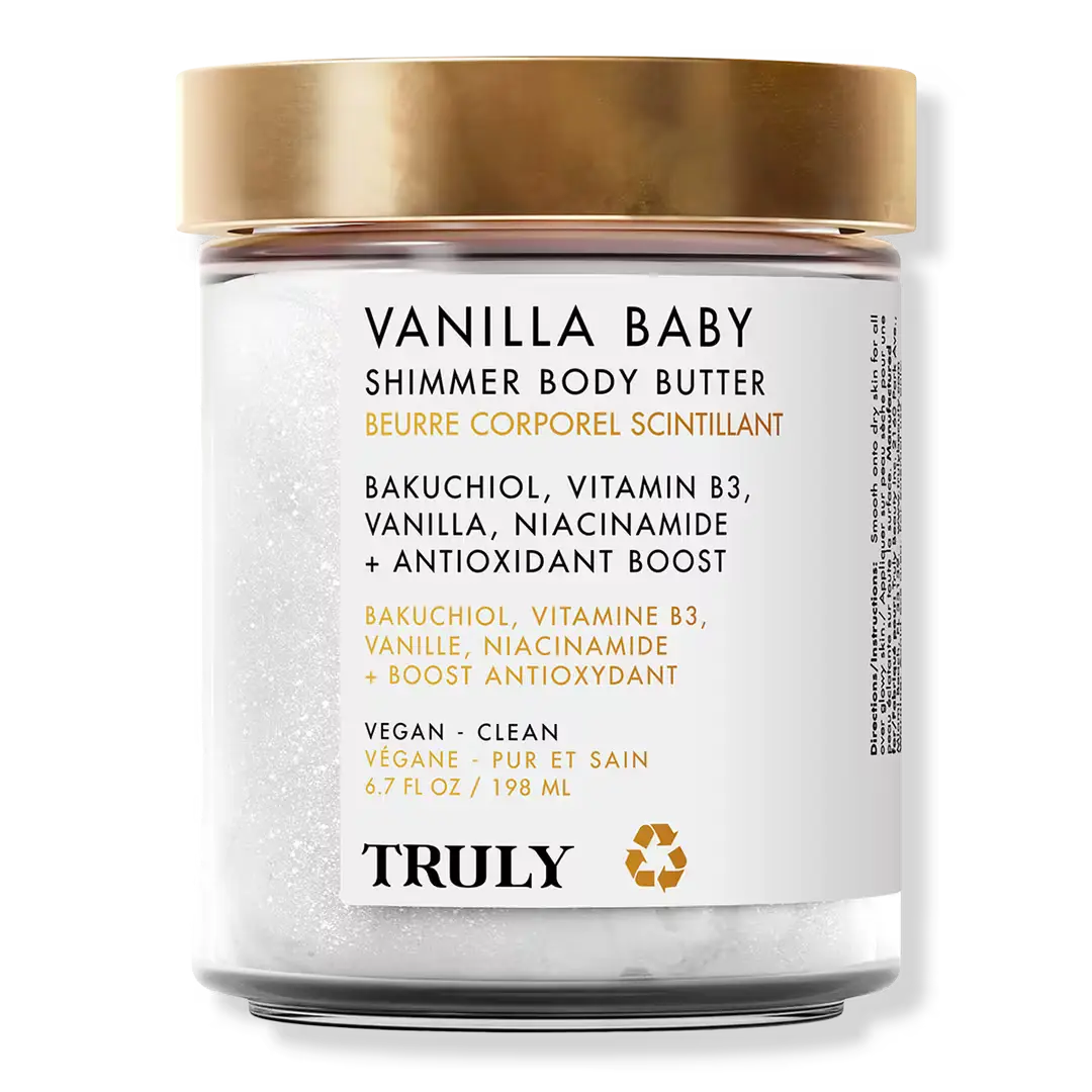 Truly Vanilla Baby Shimmer Body Butter