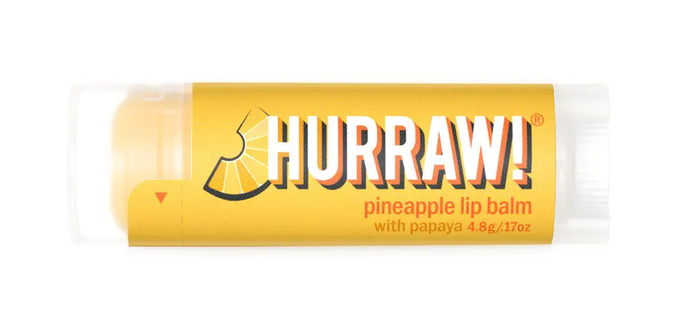 Hurraw! Classic Lip Balm Pineapple