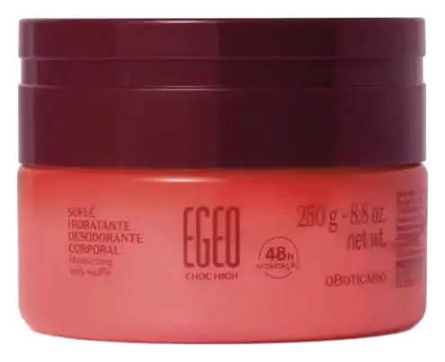 O Boticário Egeo Choc High Moisturizing Body Souffle