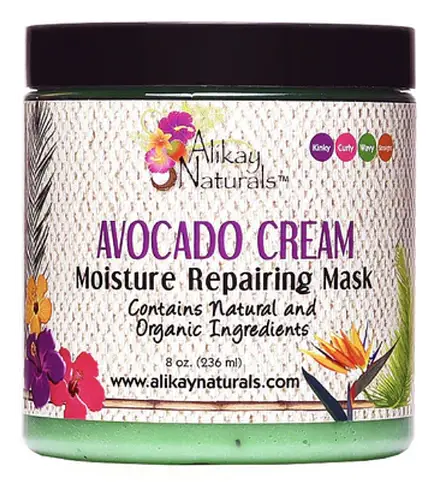 Alikay Naturals Avocado Cream Moisture Repairing Hair Mask