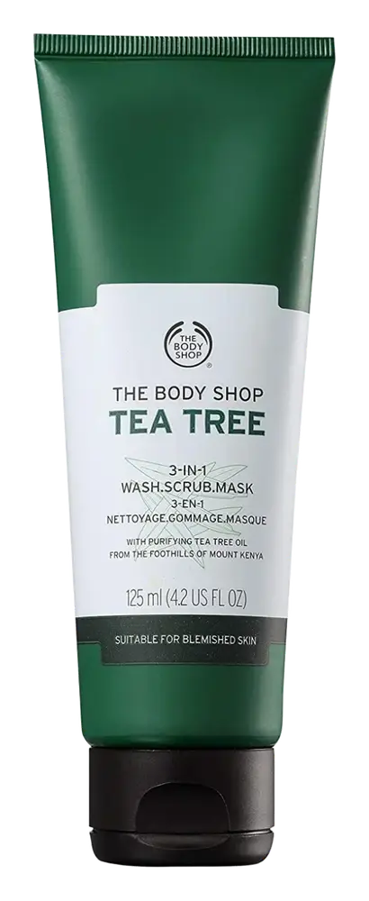 The Body Shop Tea Tree 3-in-1 Wash.Scrub.Mask