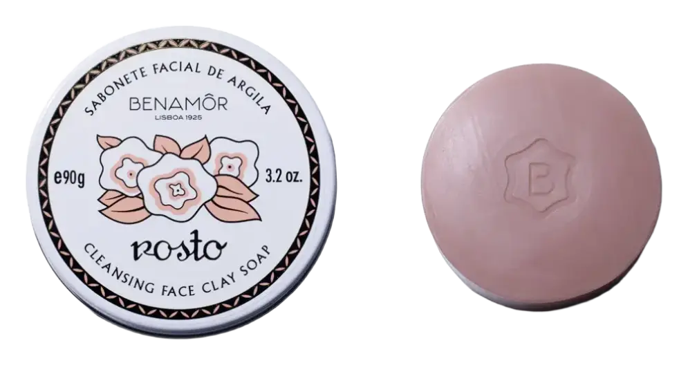Benamor Rosto Cleansing Clay Face Soap
