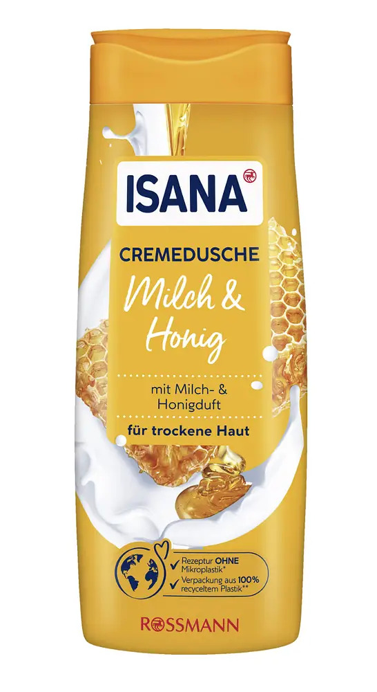 ISANA Milch & Honig Cremedusche