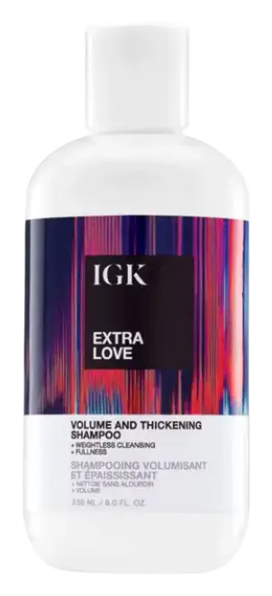 IGK Hair Extra Love Volume And Thickening Shampoo