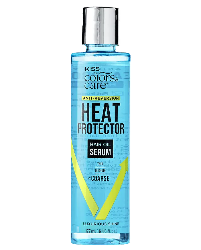 Kiss Colors & Care Anti-Reversion Heat Protector Hair Oil Serum