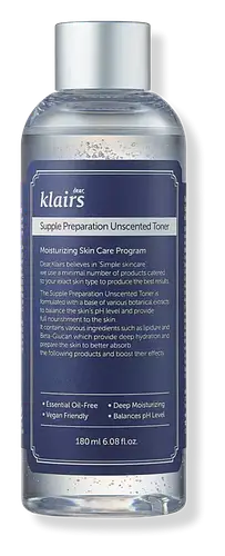 Dear, Klairs Supple Preparation Unscented Toner