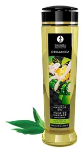 Shunga Massage Oil Organica Exotic Green Tea
