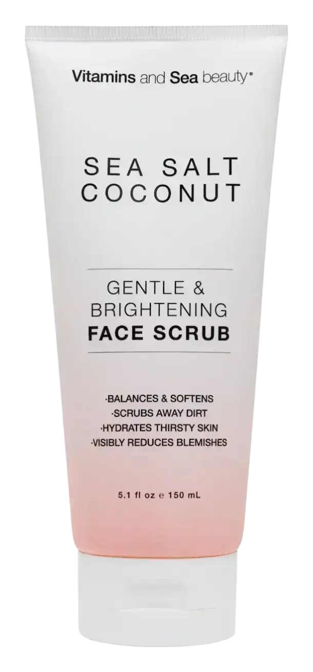 Vitamins and Sea beauty Sea Salt and Coconut Gentle & Brightening Scrub