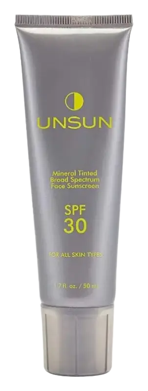 Unsun Cosmetics Mineral Tinted Face Sunscreen Lotion - SPF 30