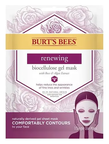 Burt's Bees Renewing Biocellulose Gel Mask