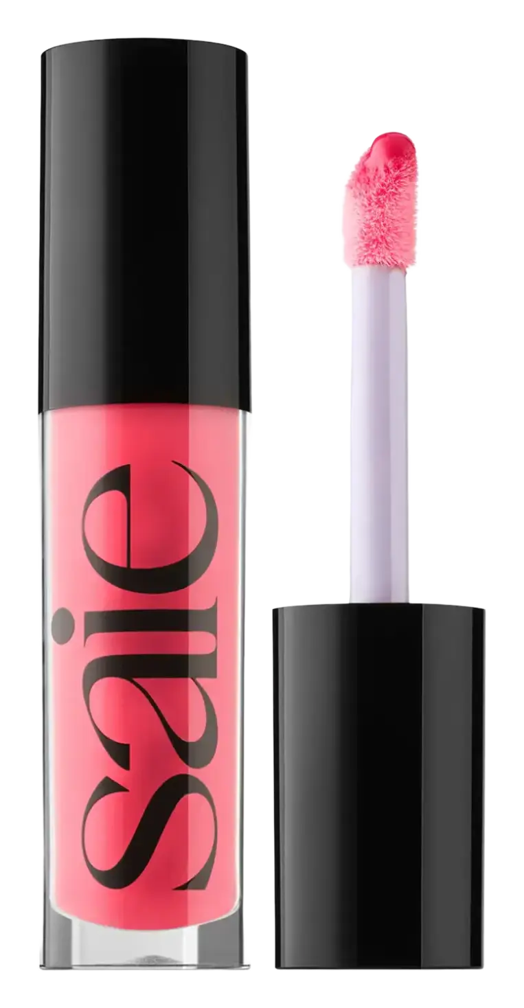 Saie Glossybounce High-Shine Hydrating Lip Gloss Oil Play