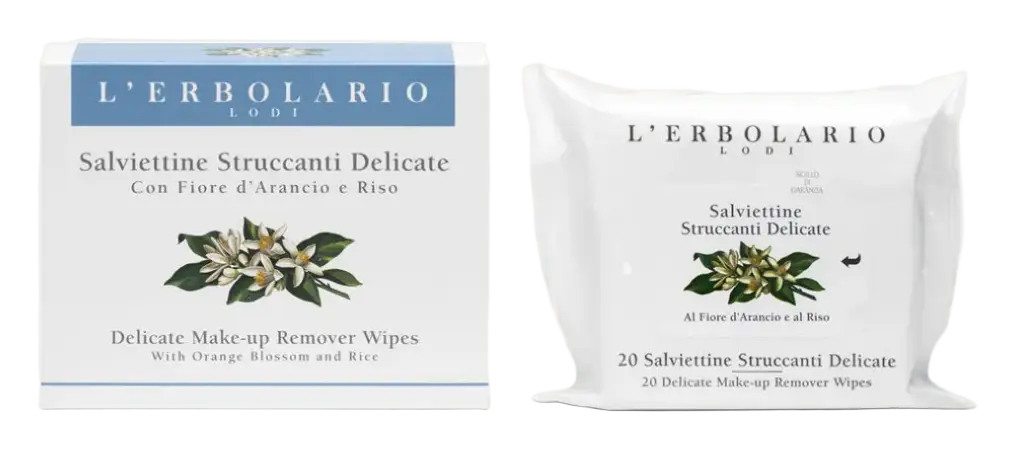 L'Erbolario Delicate Make-Up Remover Wipes