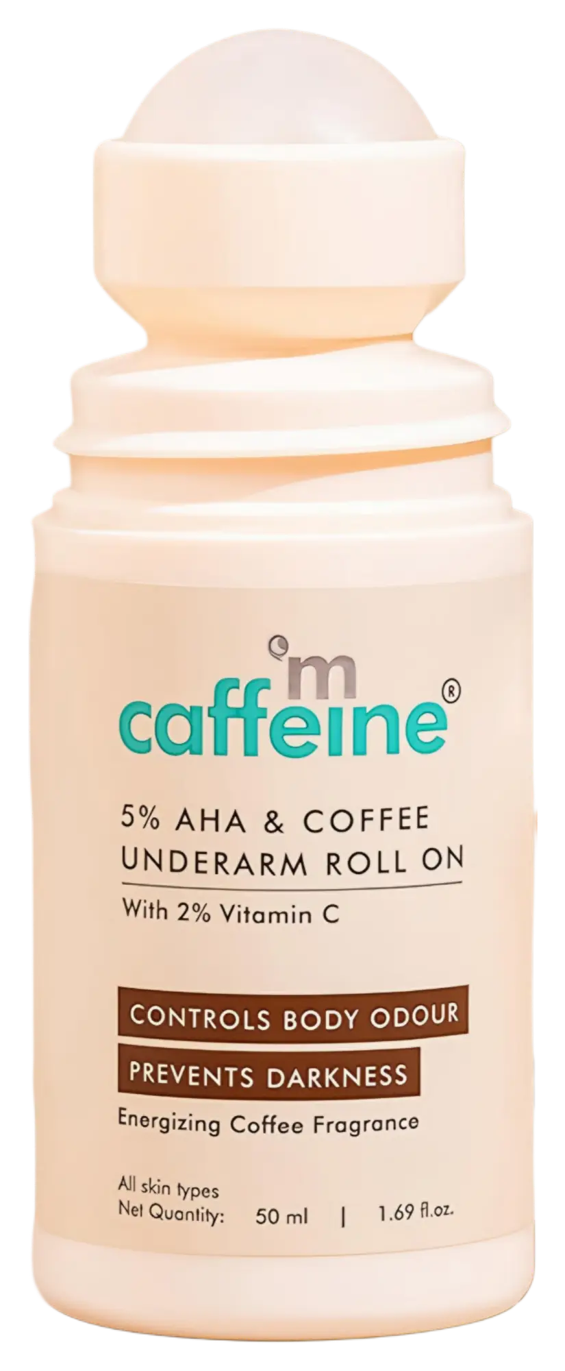mCaffeine 5% AHA & Coffee Underarm Roll On