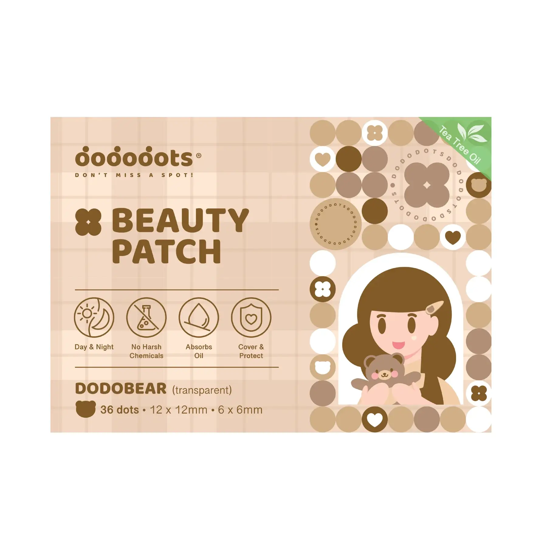 Dododots Beauty Patch Dodobear
