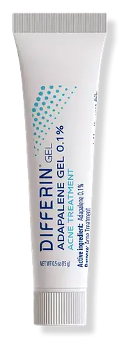 Differin Adapalene Gel 0.1% Acne Treatment