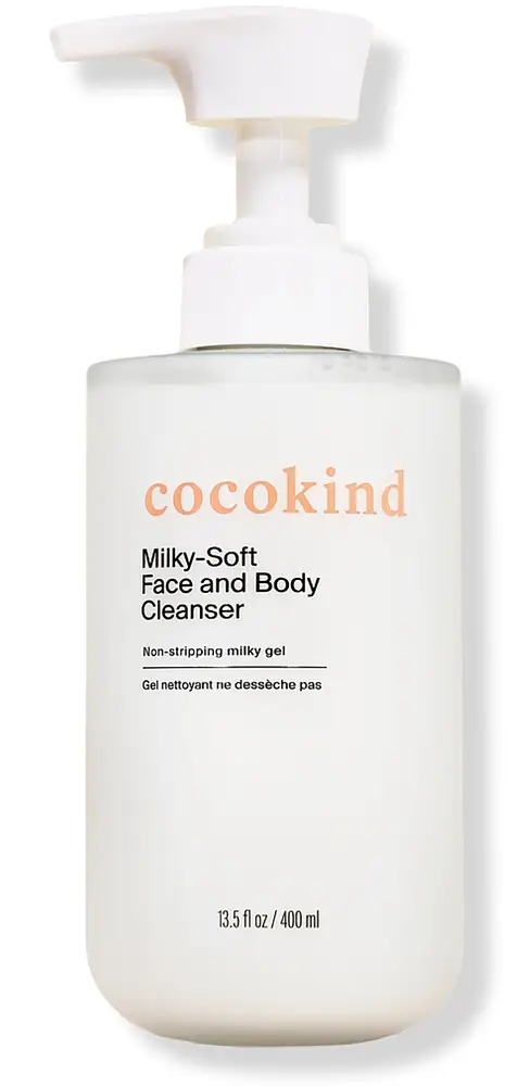 Cocokind Milky-Soft Face And Body Cleanser