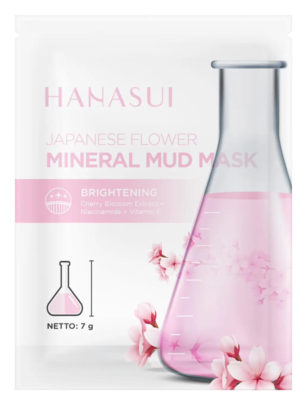 Hanasui Mineral Mud Mask Japanese Flower
