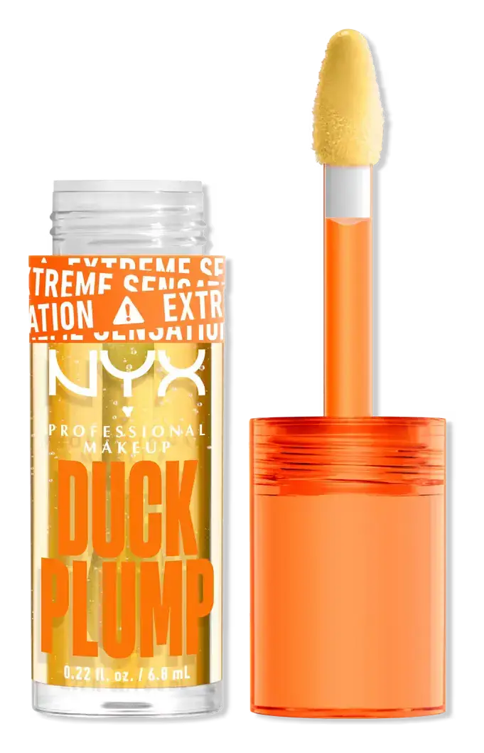NYX Cosmetics Duck Plump High Pigment Plumping Lip Gloss 01 - Clearly Spicy (Clear)