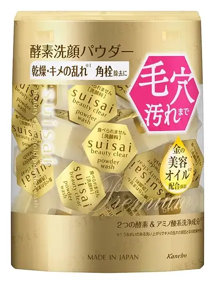Suisai Beauty Clear Enzyme Gold Powder Face Wash