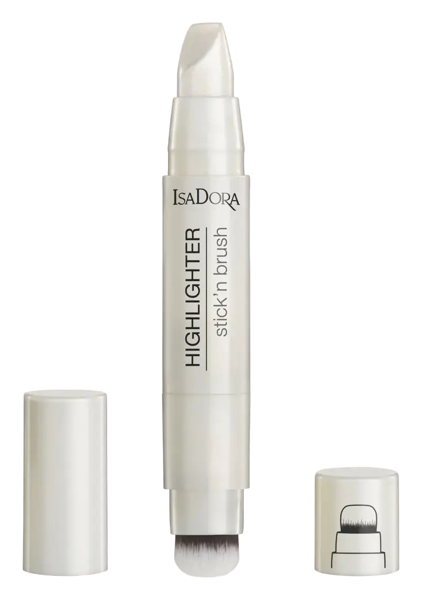 ISADORA Highlighter Stick'n Brush 20 Frosty Glow