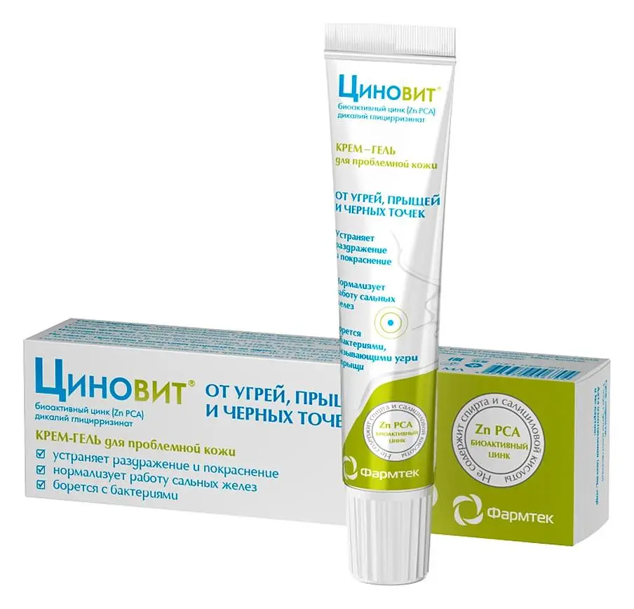 Zinovit Anti Acne Cream Gel