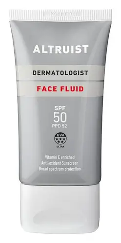 Altruist Dermatologist Face Fluid Sunscreen SPF 50