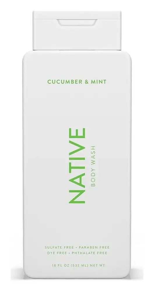 Native Body Wash Cucumber & Mint