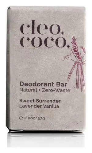 Cleo+Coco Deodorant Bar Lavender Vanilla