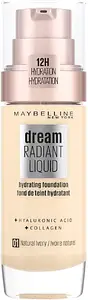 Maybelline Dream Radiant Liquid Hydrating Foundation 01 Natural Ivory