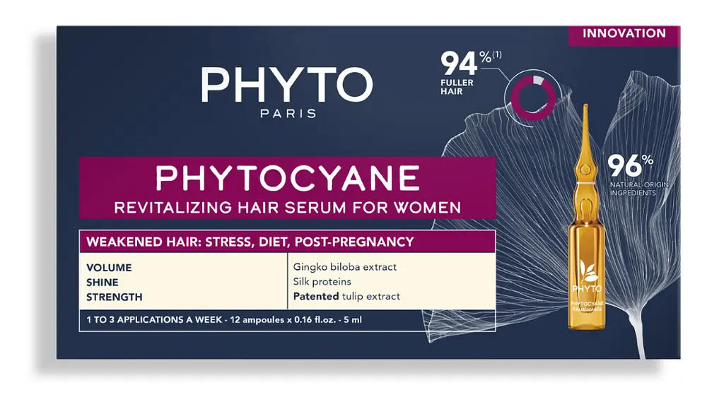 Phyto Phytocyane Revitalizing Hair Serum For Women